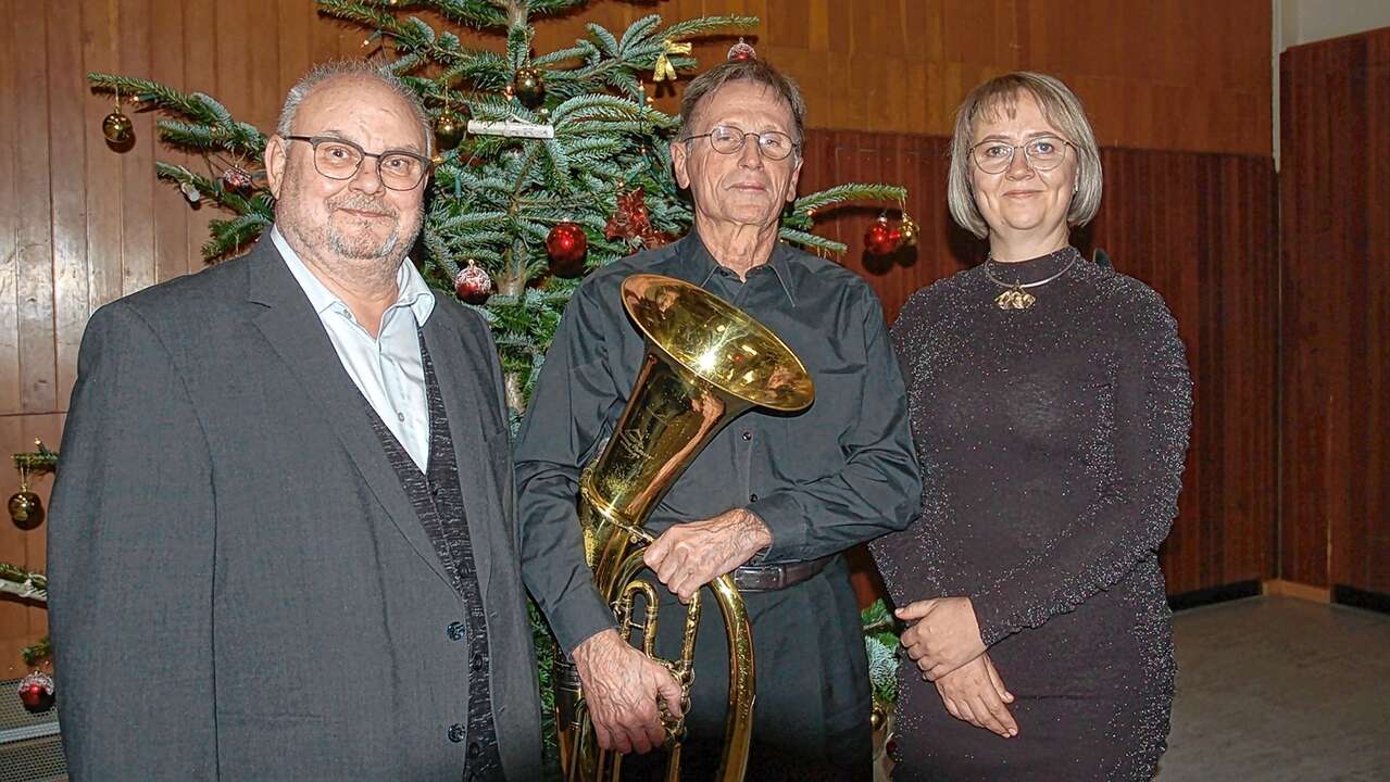 Portrait: Manfred Eble spielt seit 60 Jahren im Musikverein Kuhbach